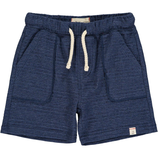 Claire & Charlie Boys Pull On Shorts - Royal Blue Knit