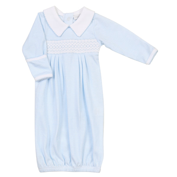 Baby's Smocked Layette - Baby Claire's Dress