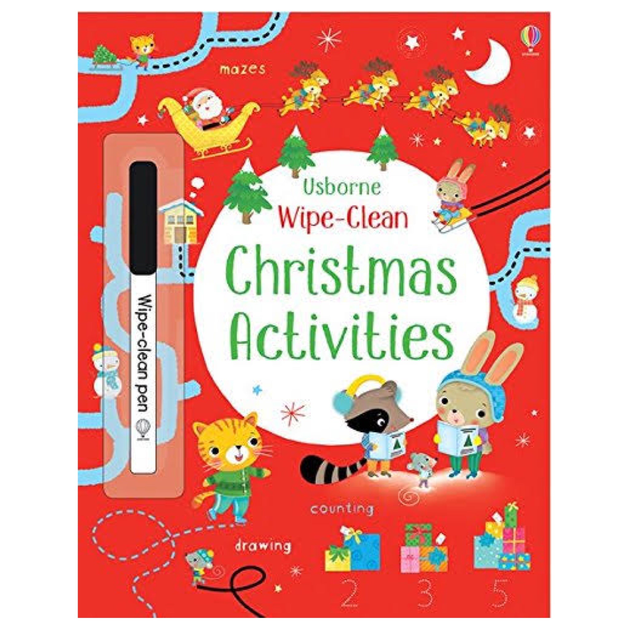 Wipe-Clean, Christmas Activites