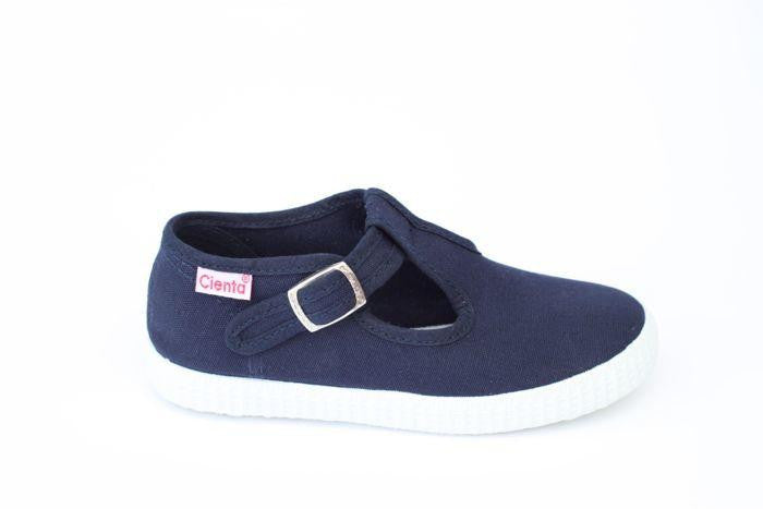 Cienta Kids T-Strap Navy