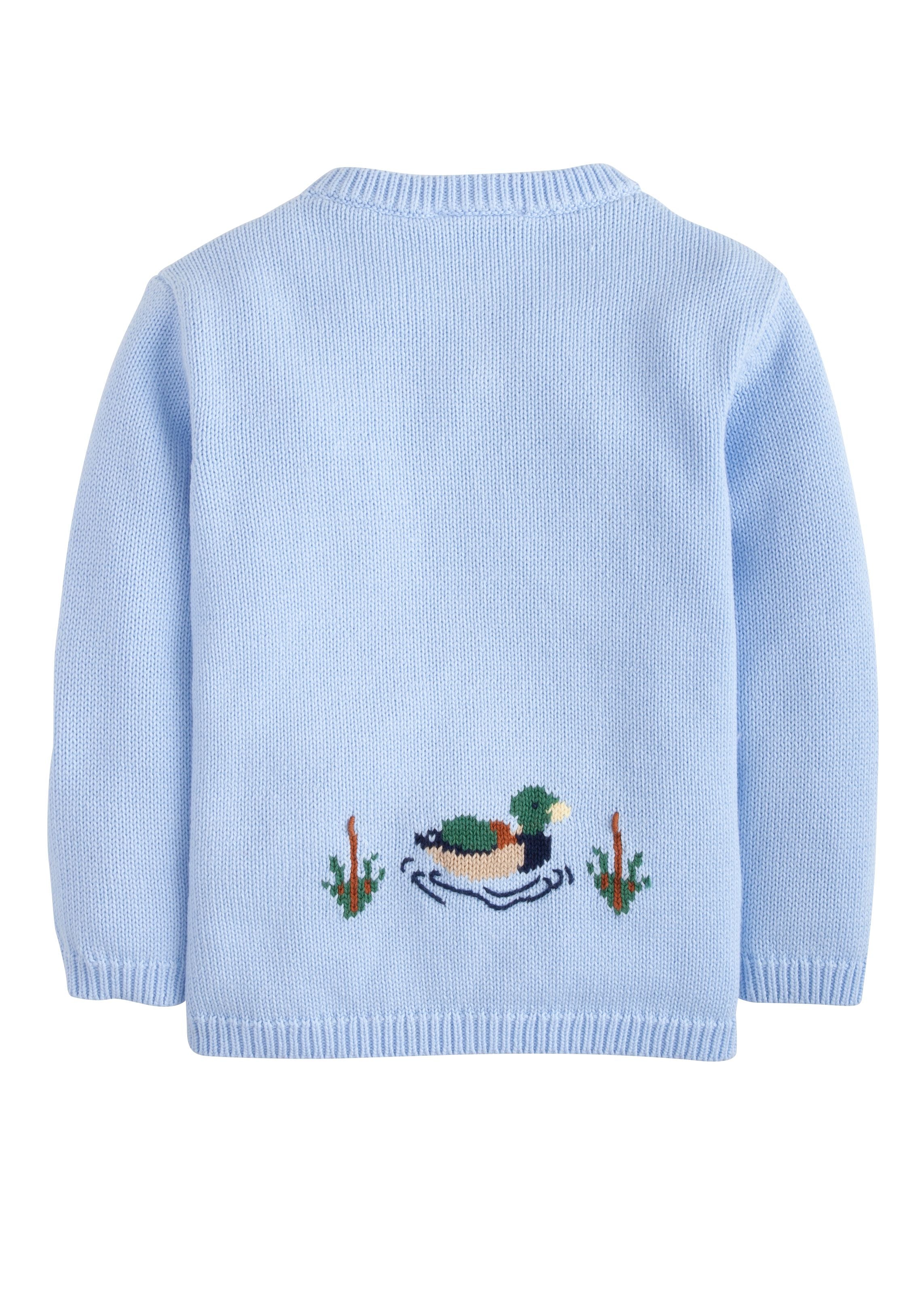 Mallard Intarsia Cardigan