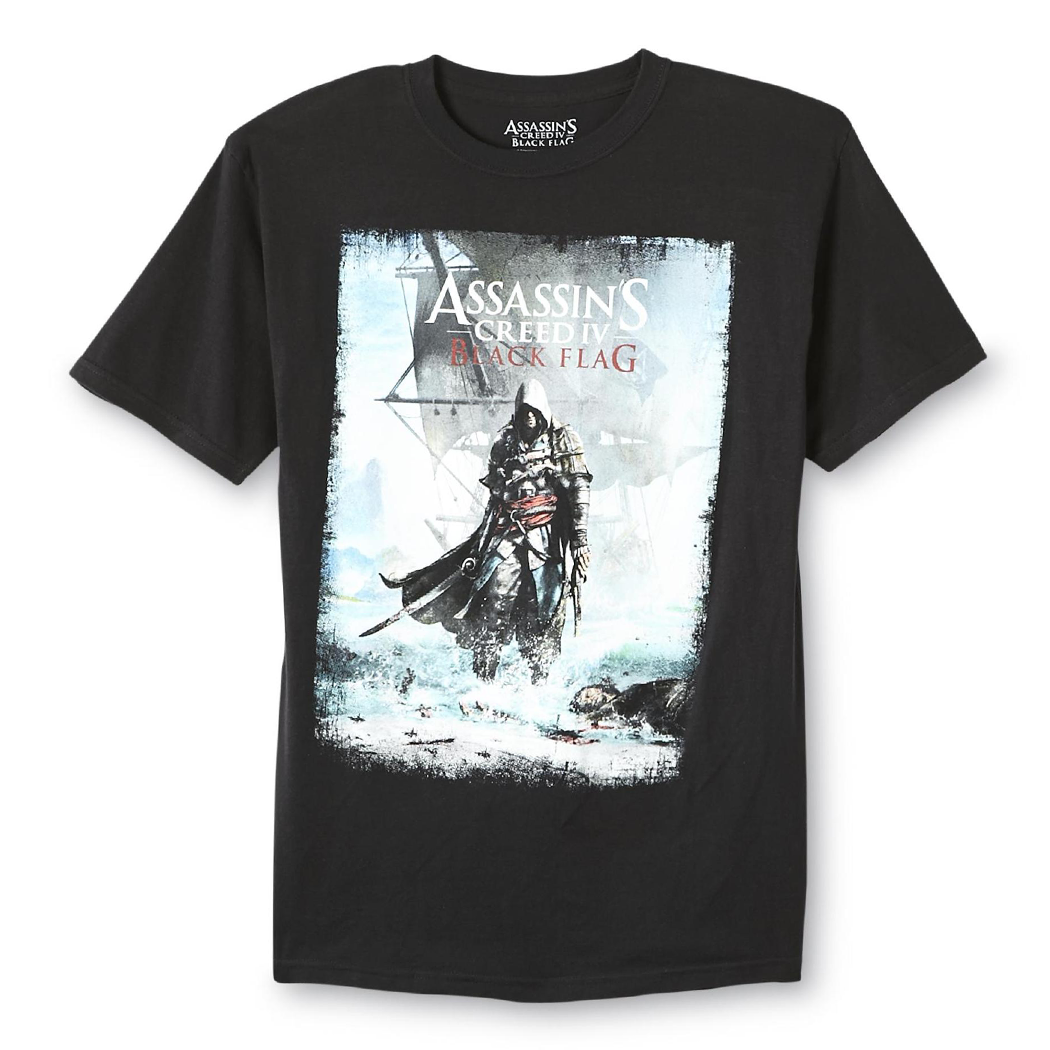 Assassin's Creed - Camiseta- Black Flag - Hombre – DESCUYDADO