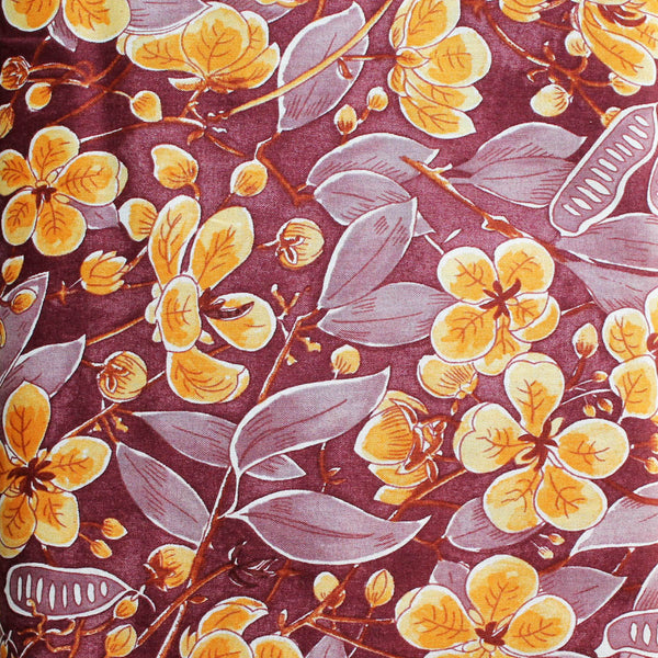 SENNA BROWN by Australian Artist PATRICIA WEEKS – Tuppence’s Aussie Fabrics