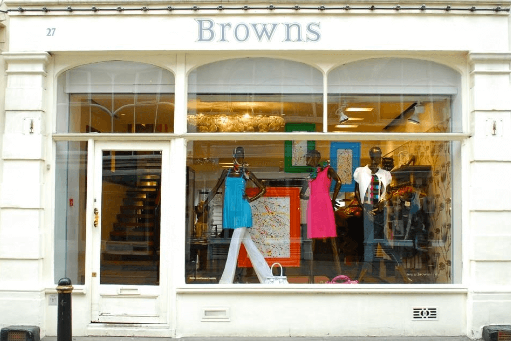 Browns Fashion Storefront London