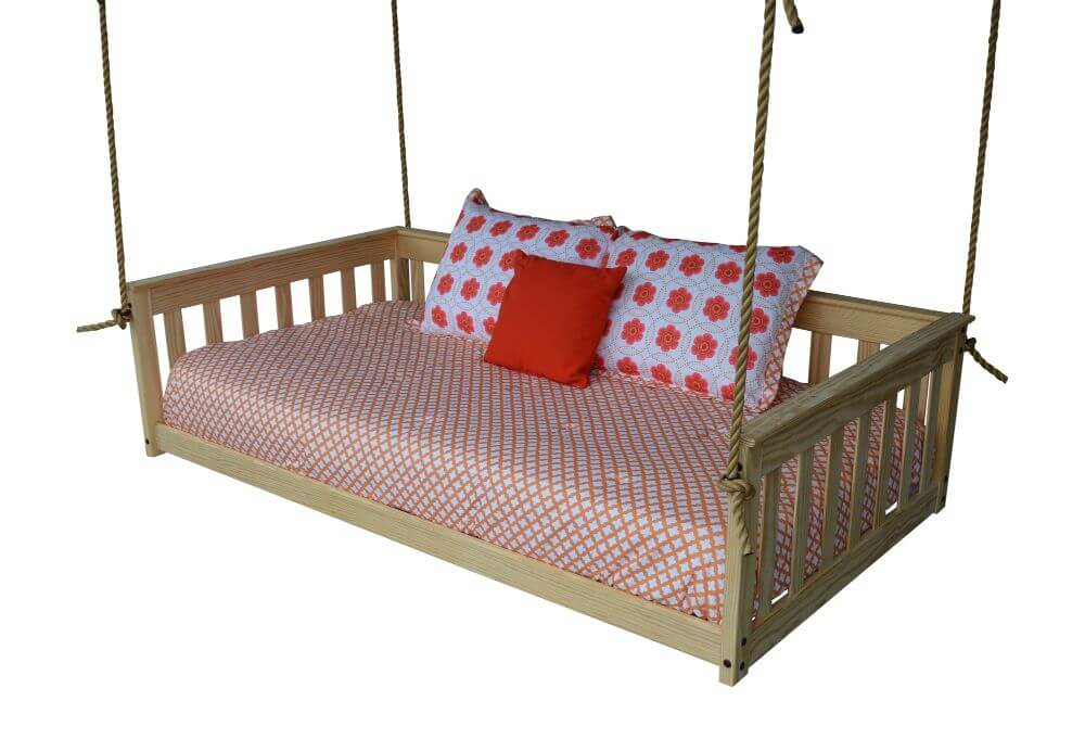 Carol Mission Hanging Daybed Swing Rosecliff Heights