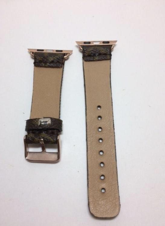Upcycled Louis Vuitton Apple Smartwatch Watch Band – The Vintage Leopard