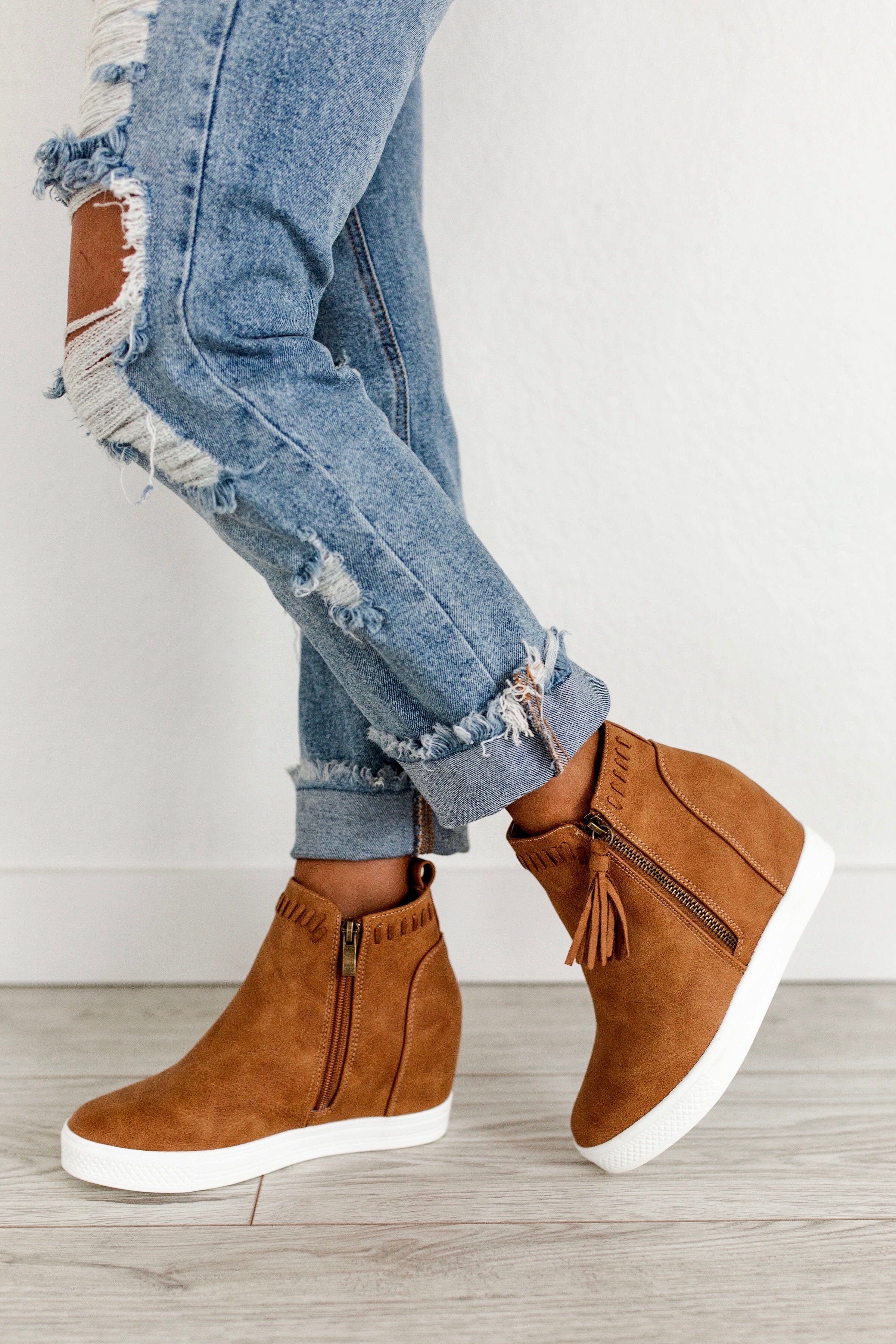 ccocci zoey wedge sneakers