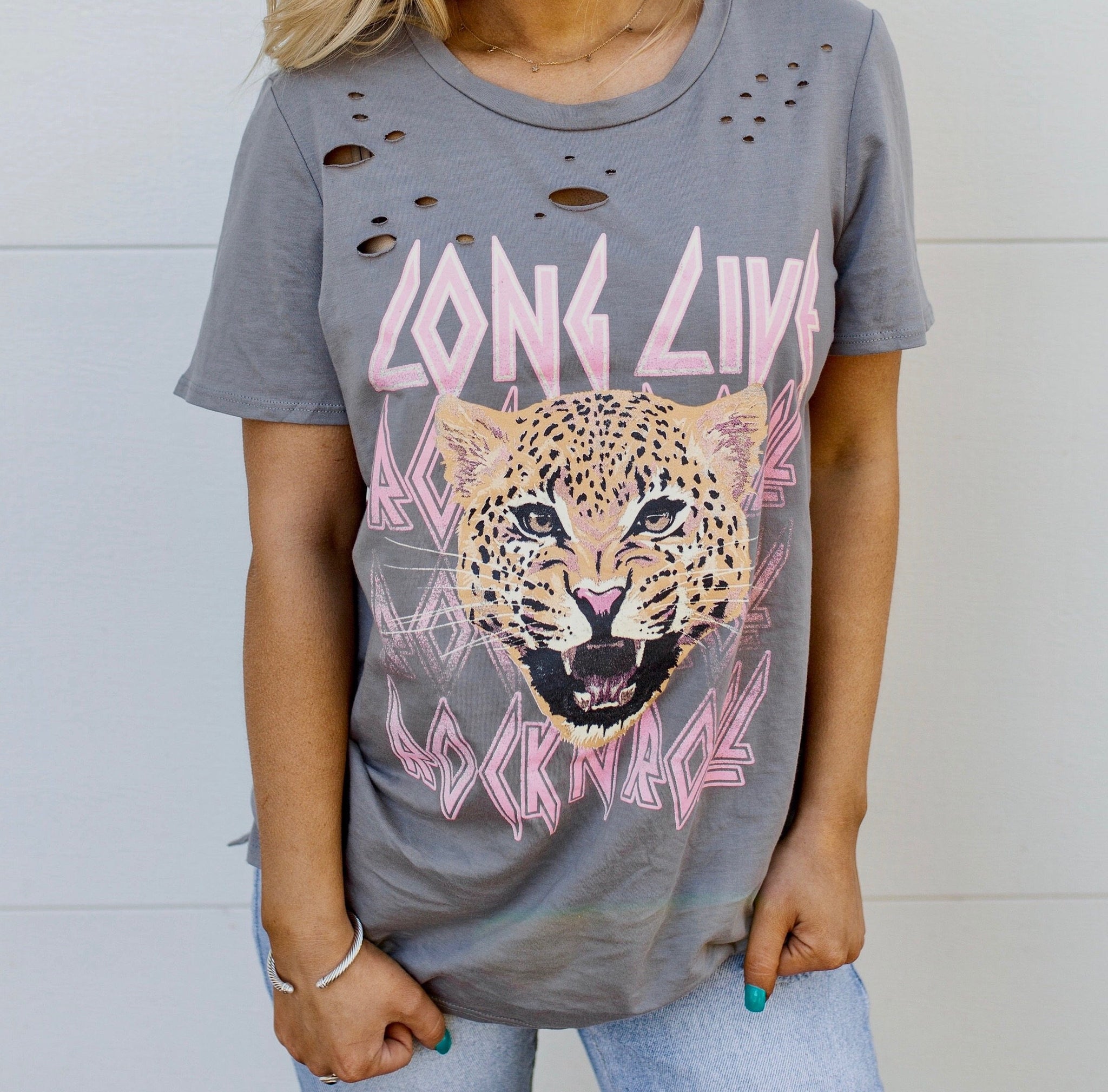 rock and roll tiger tee