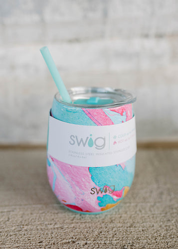 Swig 14 oz Stemless Wine Cup - Wanderlust