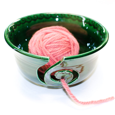 Yarn Bowl by Carly's Clayworks