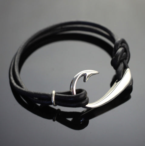 Bronze Fish Hook Bracelet
