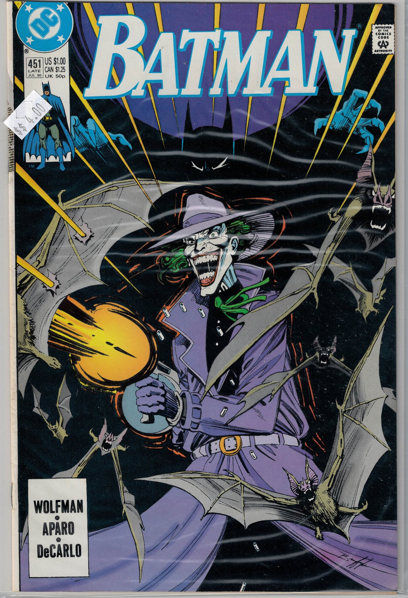 Batman Issue # 451 DC Comics $ – Schofield Coin & Hobby, LLC