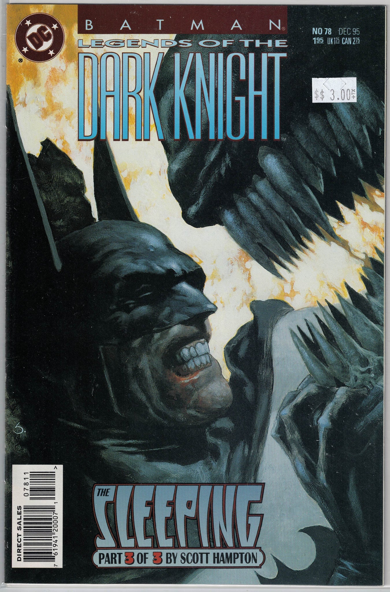 Batman Legends of the Dark Knight Issue #78 DC Comics $ – Schofield  Coin & Hobby, LLC