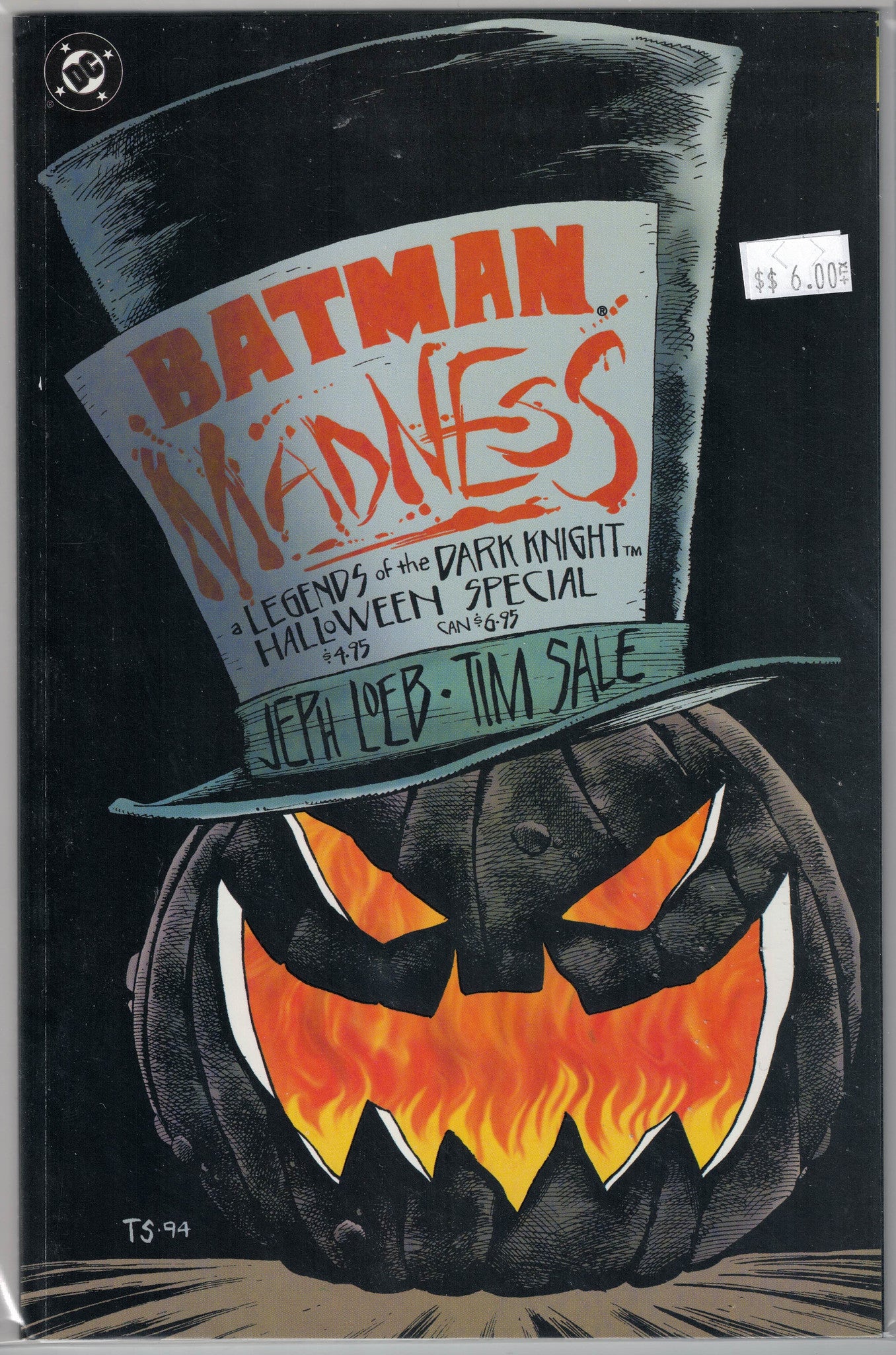 Batman Legends of the Dark Knight Issue Halloween Special Madness DC C –  Schofield Coin & Hobby, LLC