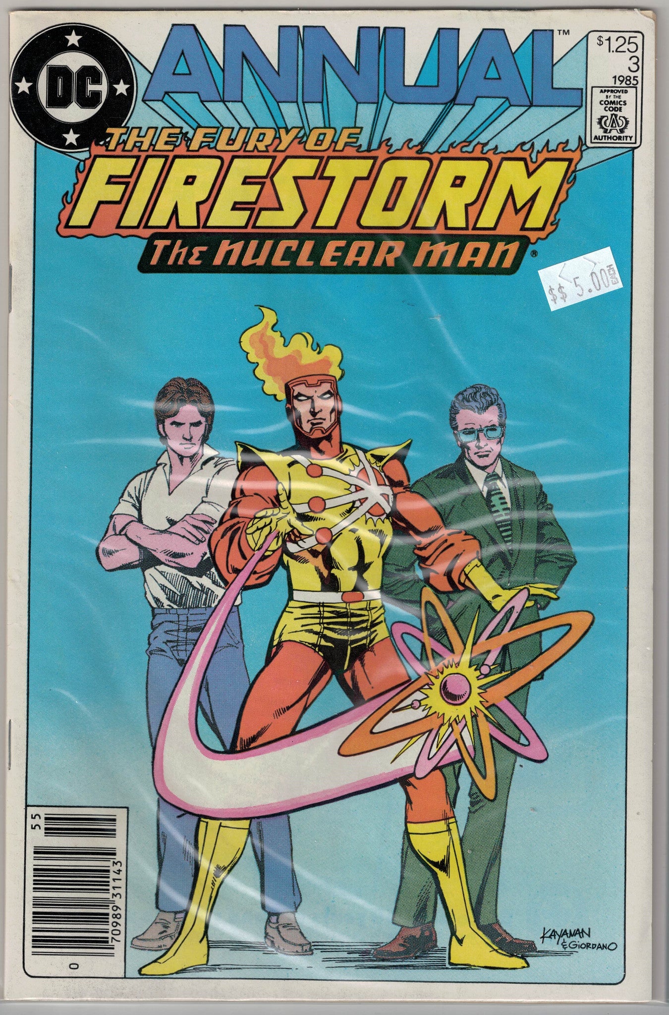 Fury Of Firestorm Issue Annual 3 Dc Comics 5 00 Schofield Coin Hobby Llc