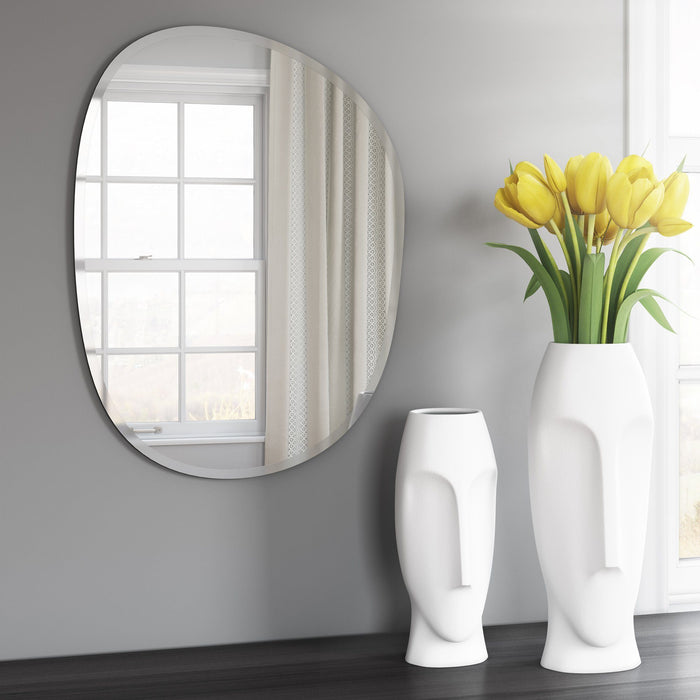 Frameless Asymmetrical Mirror – Classy Mirrors