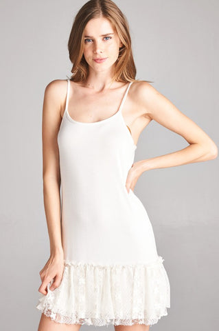regeren Voorspeller rok Cream Dress Extender Slip Dress – Fashion Rx