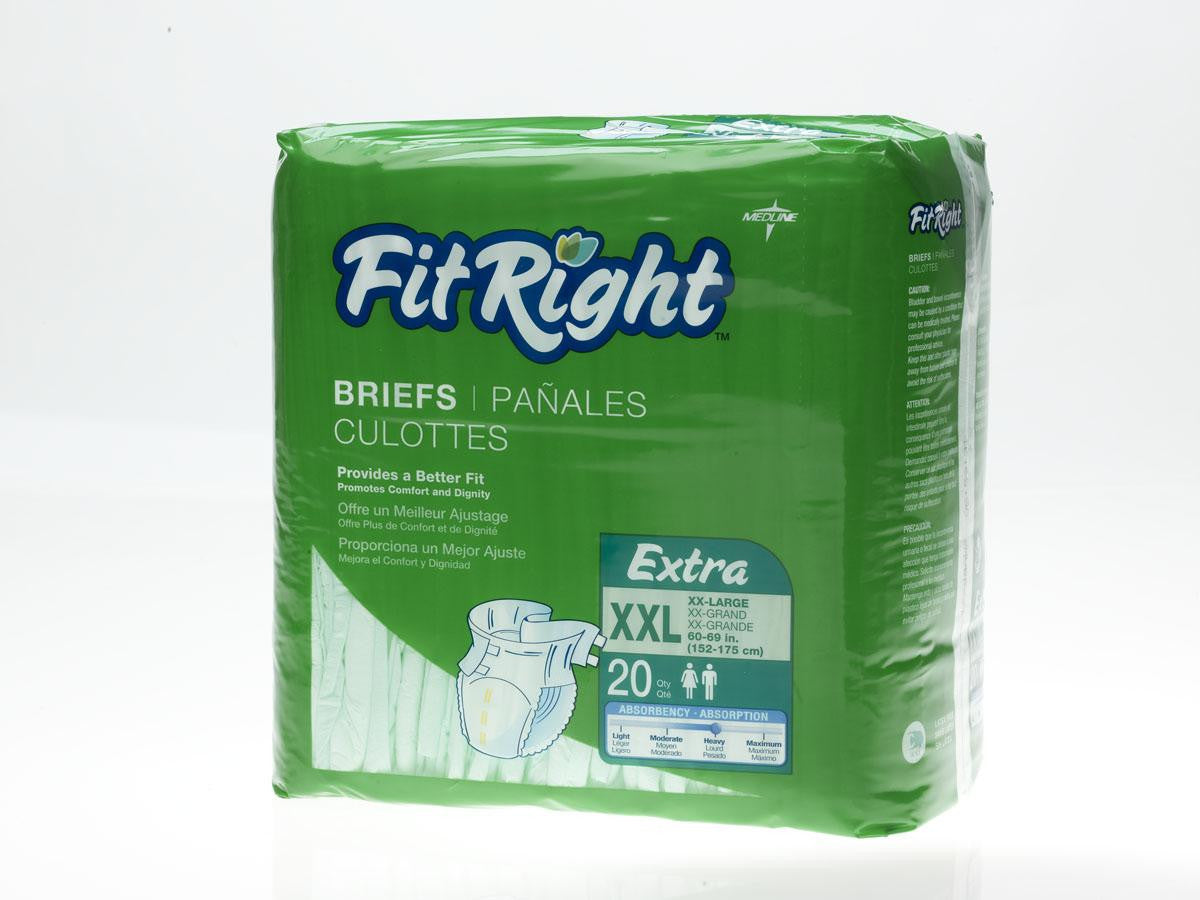 FitRight Adult Extra Briefs - BH Medwear