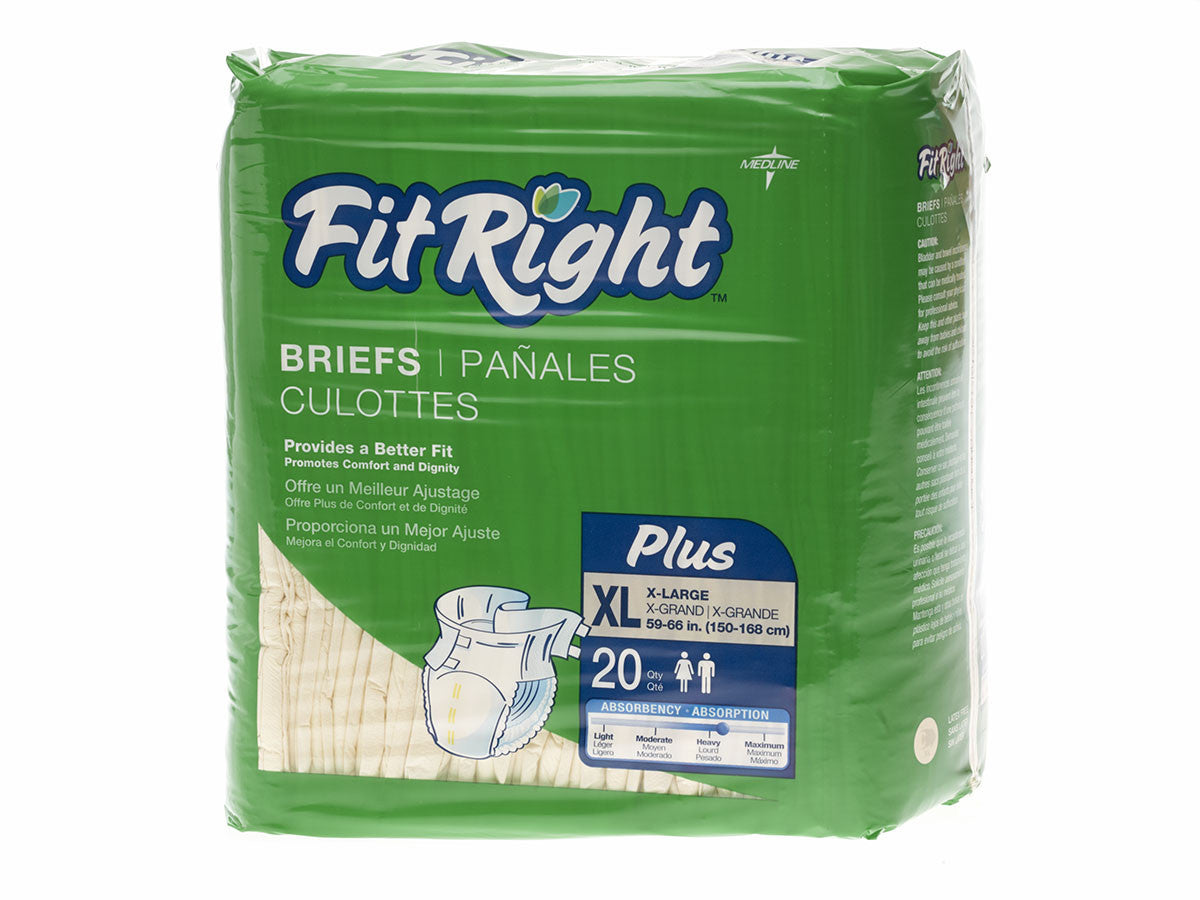 FitRight Adult Plus Briefs - BH Medwear