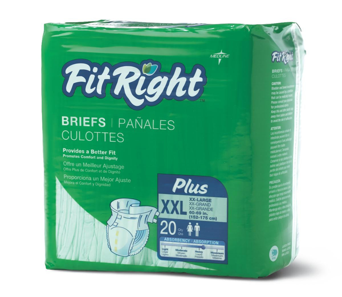 FitRight Adult Plus Briefs - BH Medwear