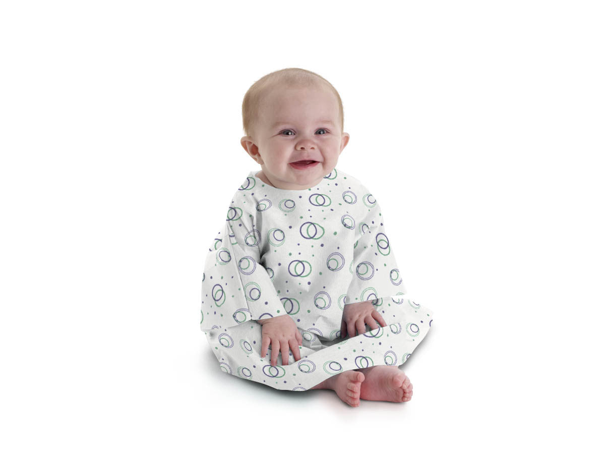 Disposable Pediatric Gown 6-12 (Case of a 100) - BH Medwear