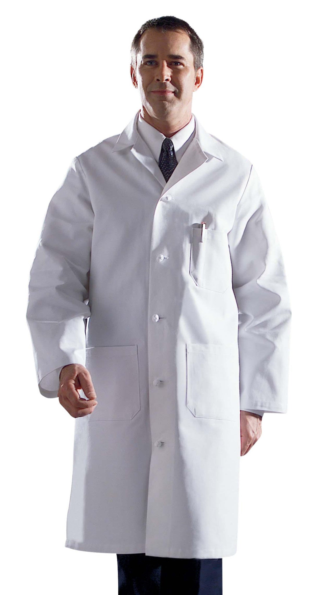 Men's Premium Full Length Lab Coat BH Medwear