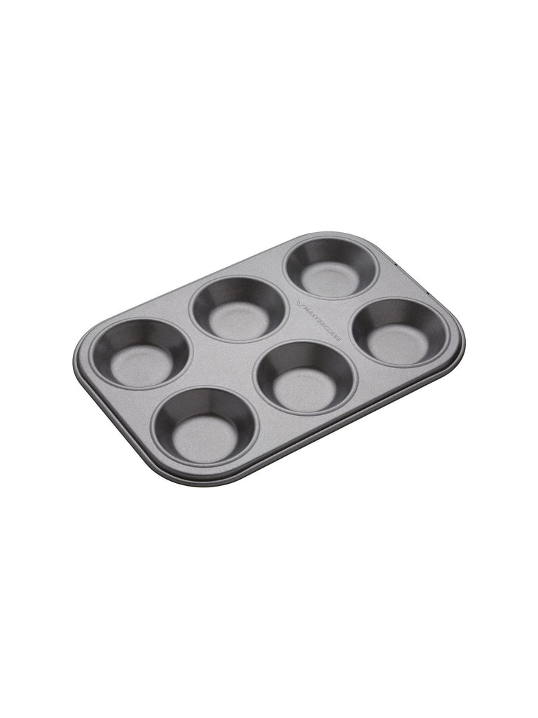 Masterclass Non-Stick 4-Hole Yorkshire Pudding Tin, 24cm (9.5)