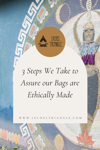 ethically made bags and leather goods by www.ixcheltriangle.com