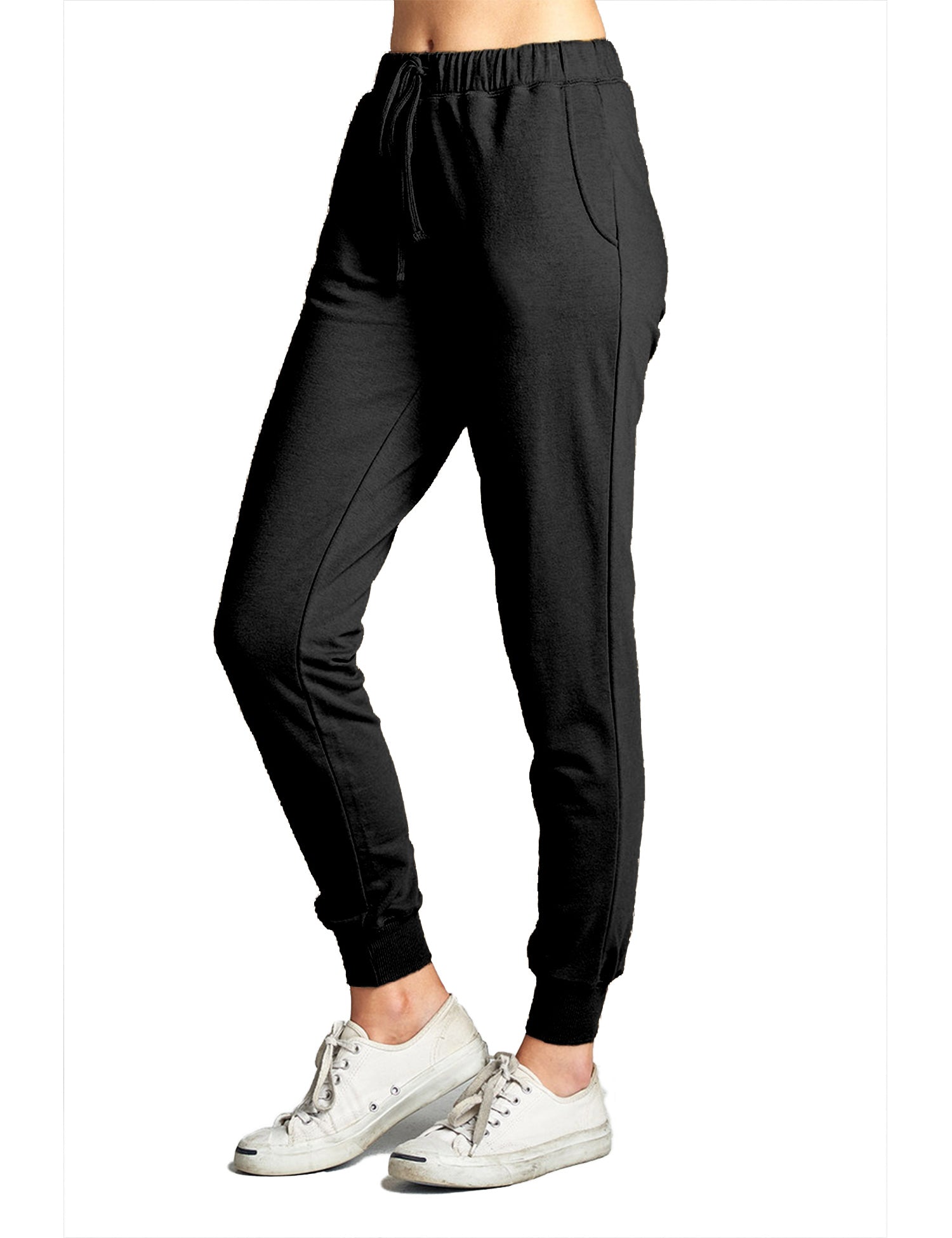 plus size french terry joggers