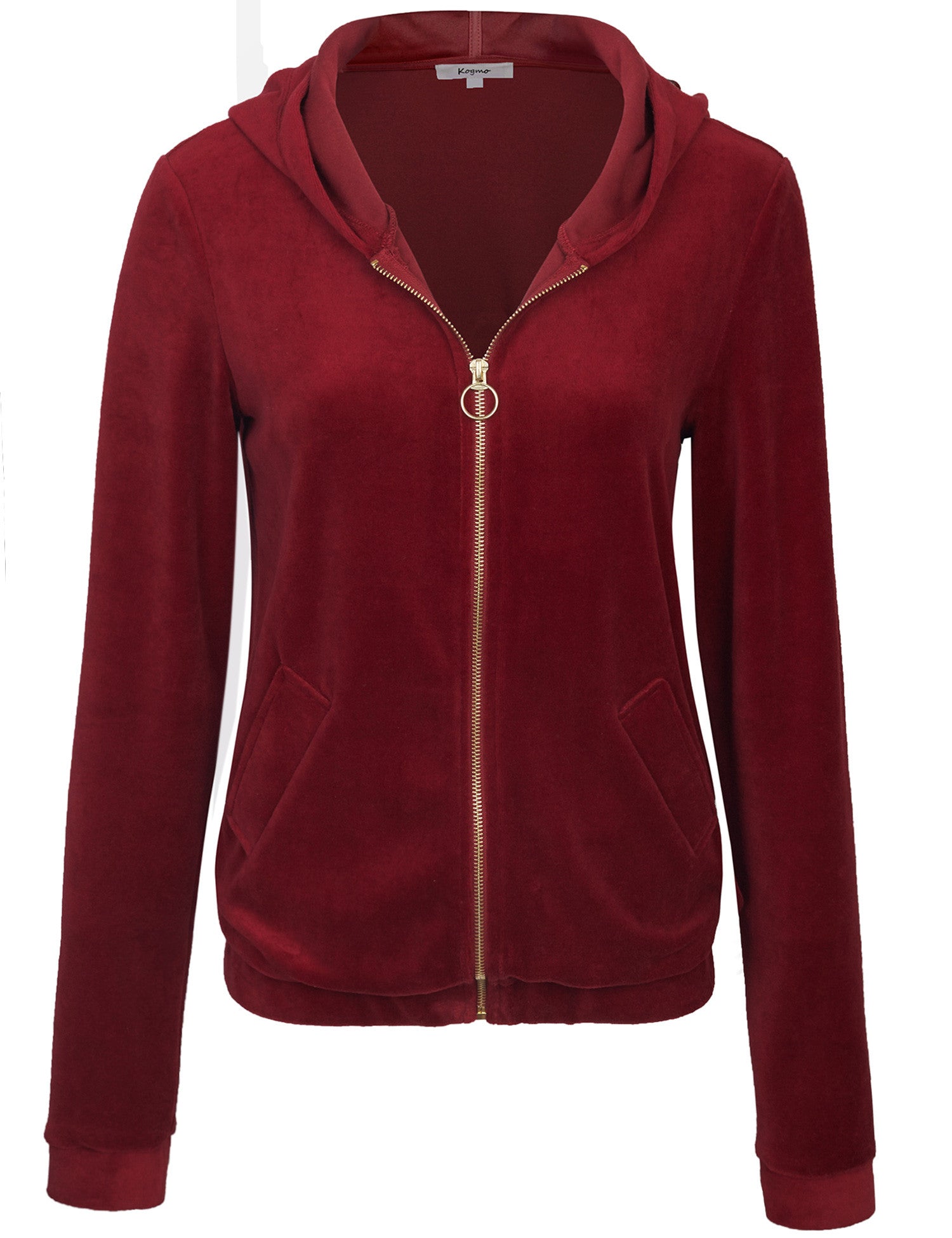 zipper sweater for ladies