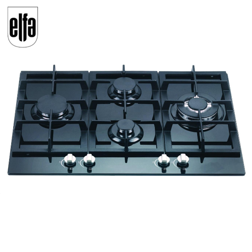 Gas 5 Burner Cooktop 70cm With Flame Failure Safety Renovators