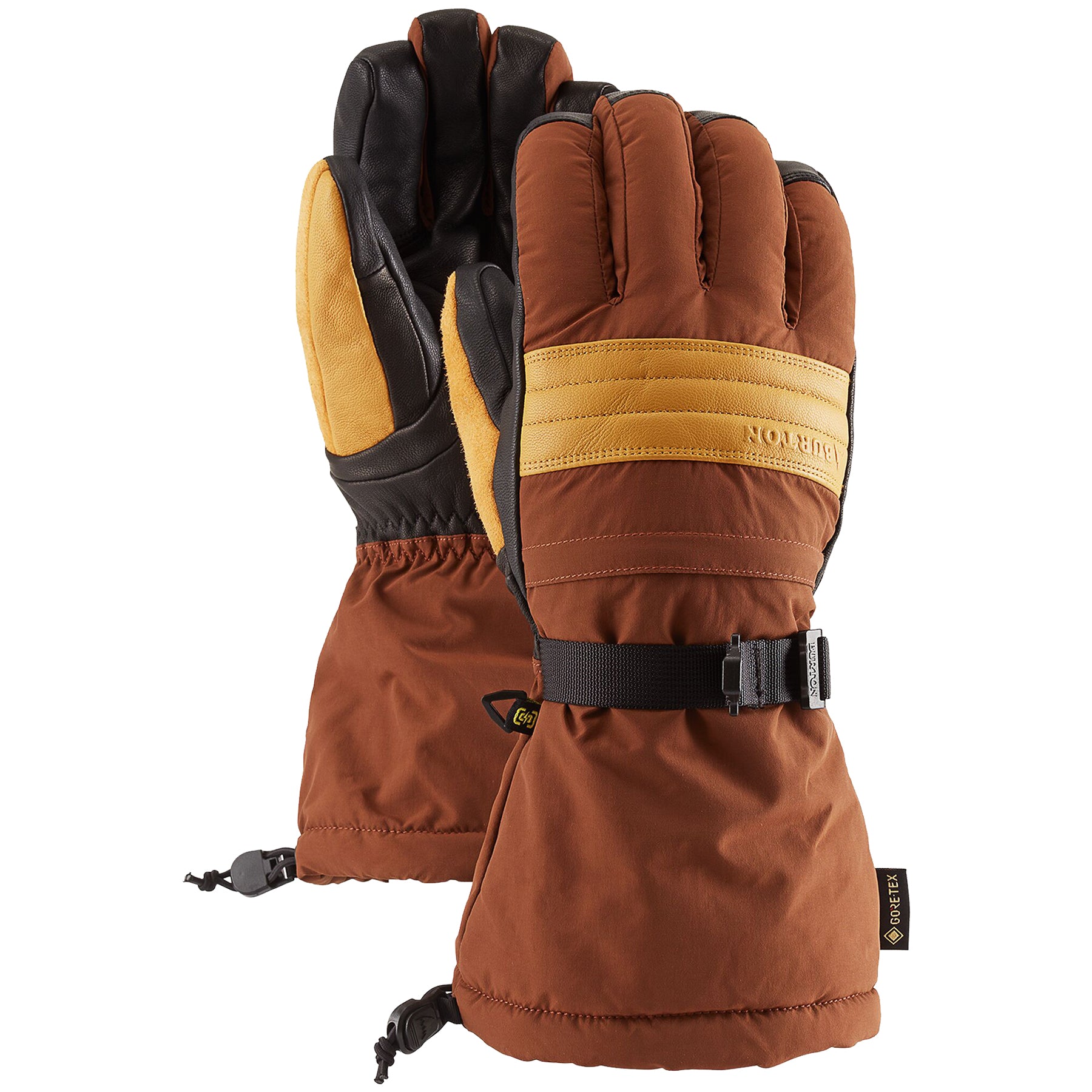 Burton Mens Gore Tex Warmest Glove 2022 in Bison True Black eBay