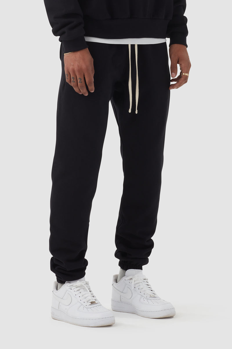 Heavyweight Studio Sweatpants 2.0 / Black | UNI/FORM - uniformla.com