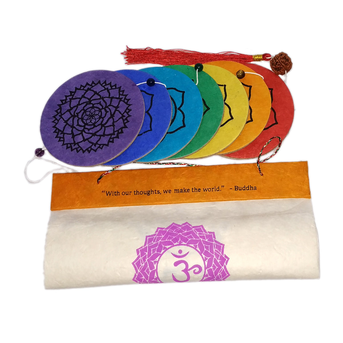 Meditation or Yoga Retreat Souvenir Gift - Handmade Wooden Keepsake Box  (Hindu Om)