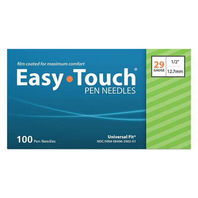 Comfort EZ Pen Needles Short - 31G 8mm 5/16 - BX 100