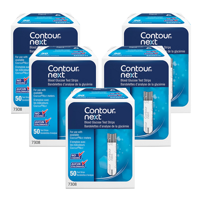 4X Contour Next - 100 Strisce Reattive Glicemia - Promo Pack