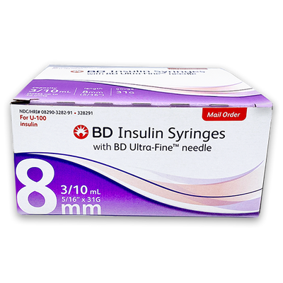 PVC 1mL BD Insulin Syringe, 100 Units at Rs 750/box in Mathura