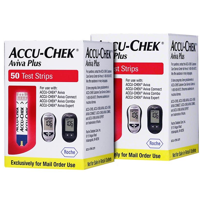 Accu Chek Aviva Plus Test Strip Accu Chek Test Strips Total Diabetes Supply 6507