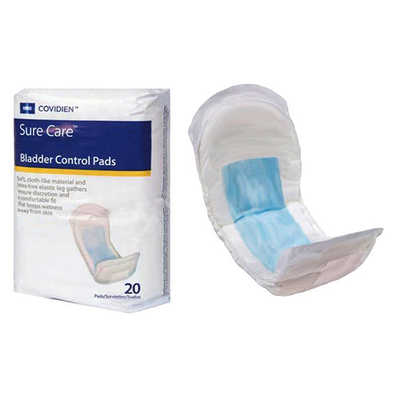 Sure Care Bladder Control Pad - 4 x 10-3/4 - Pack of 20