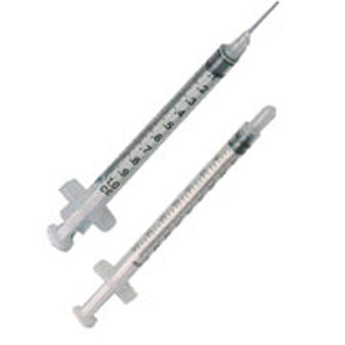 Insulin Syringe 1cc U 100 28g X 1 2 Permanently Attached Needle Box Of 100 Totaldiabetessupply Com Total Diabetes Supply