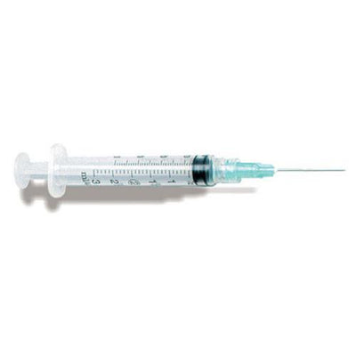 Luer Lock 3cc Syringe with Needle