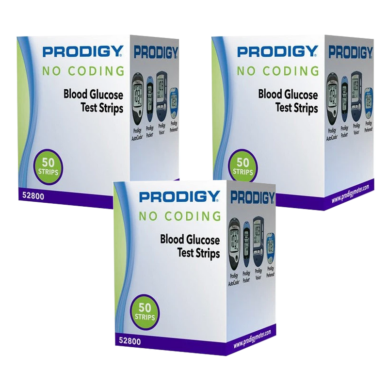 prodigy no coding blood glucose strips