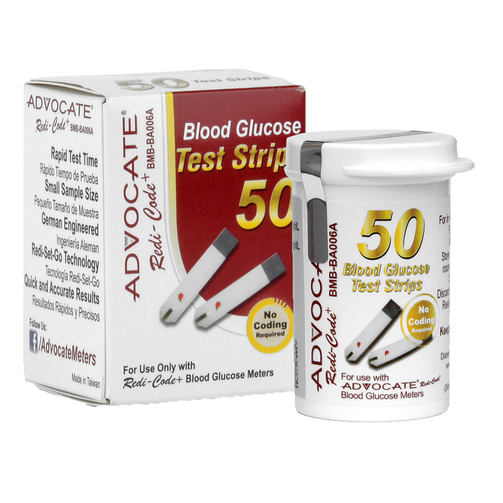 advocate glucose strips