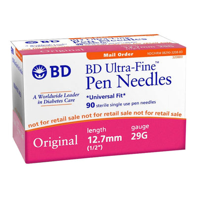 BD Nano Ultra-Fine Nano Pen Needles 4mm x 32 Gauge, 100/box — Mountainside  Medical Equipment