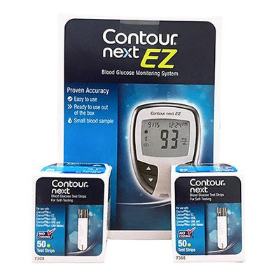 Contour Next EZ Blood Glucose Meter, 1 ct - Fred Meyer