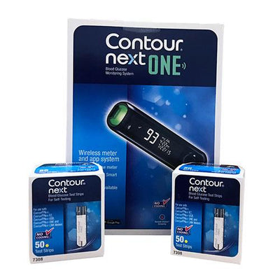 Contour Next One Blood Glucose Monitoring System, Diabetic Aids &  Nutrition