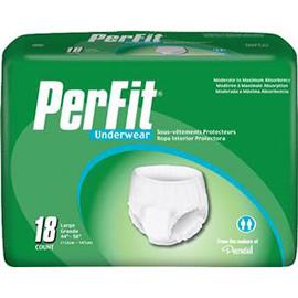 Prevail Per-Fit Protective Underwear, Medium Sold By Bag of 20