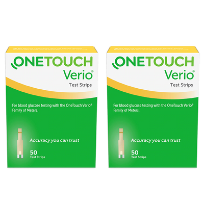 OneTouch Verio Flex Blood Glucose Meter Mmol / L Plus Test Strips - New +  Ovp V