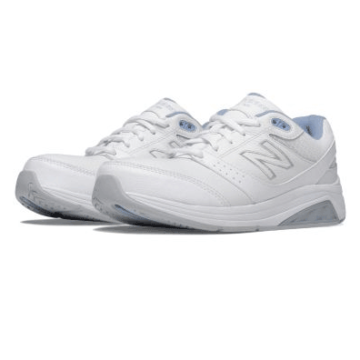 Women's Walking Diabetic Shoes - New Balance 928 - White/Blue | Total ...