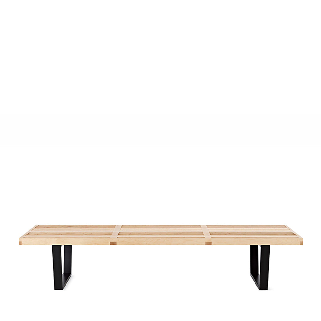 Nelson Platform Bench With Black Base Large Open Room